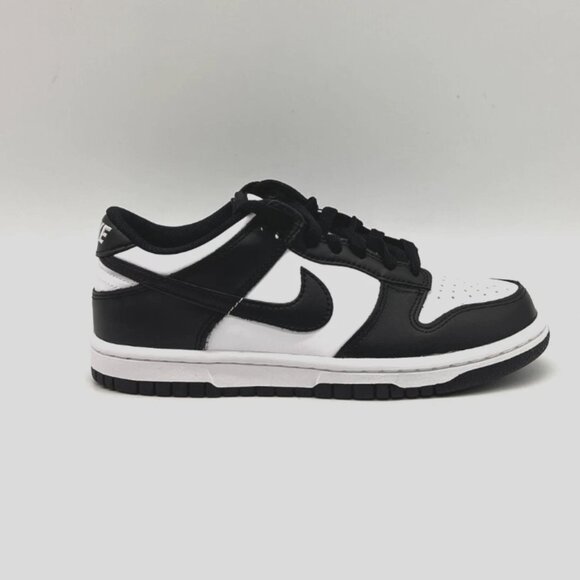 Nike Dunk Low Retro White Black Panda CW1590-100 Kids Sneakers Shoes - Picture 3 of 14